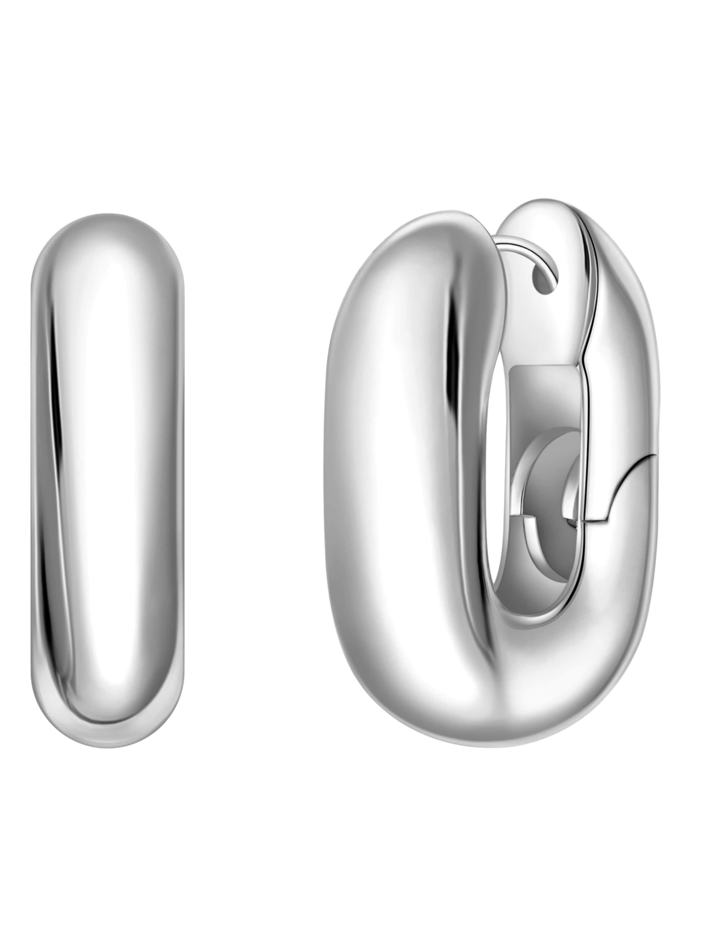 Yokoamii - Pendientes en plata: frente