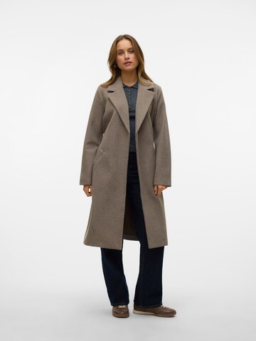 VERO MODA Kevad-sügismantel 'VMFORTUNEAYA', värv pruun