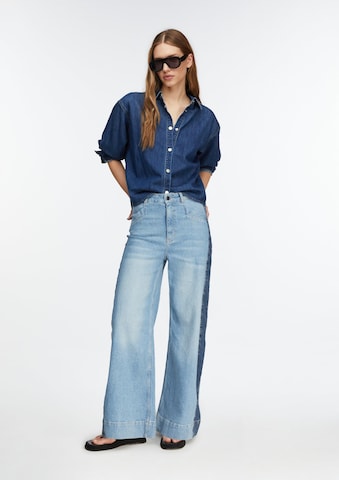 COMMA Wide leg Jeans in Blue