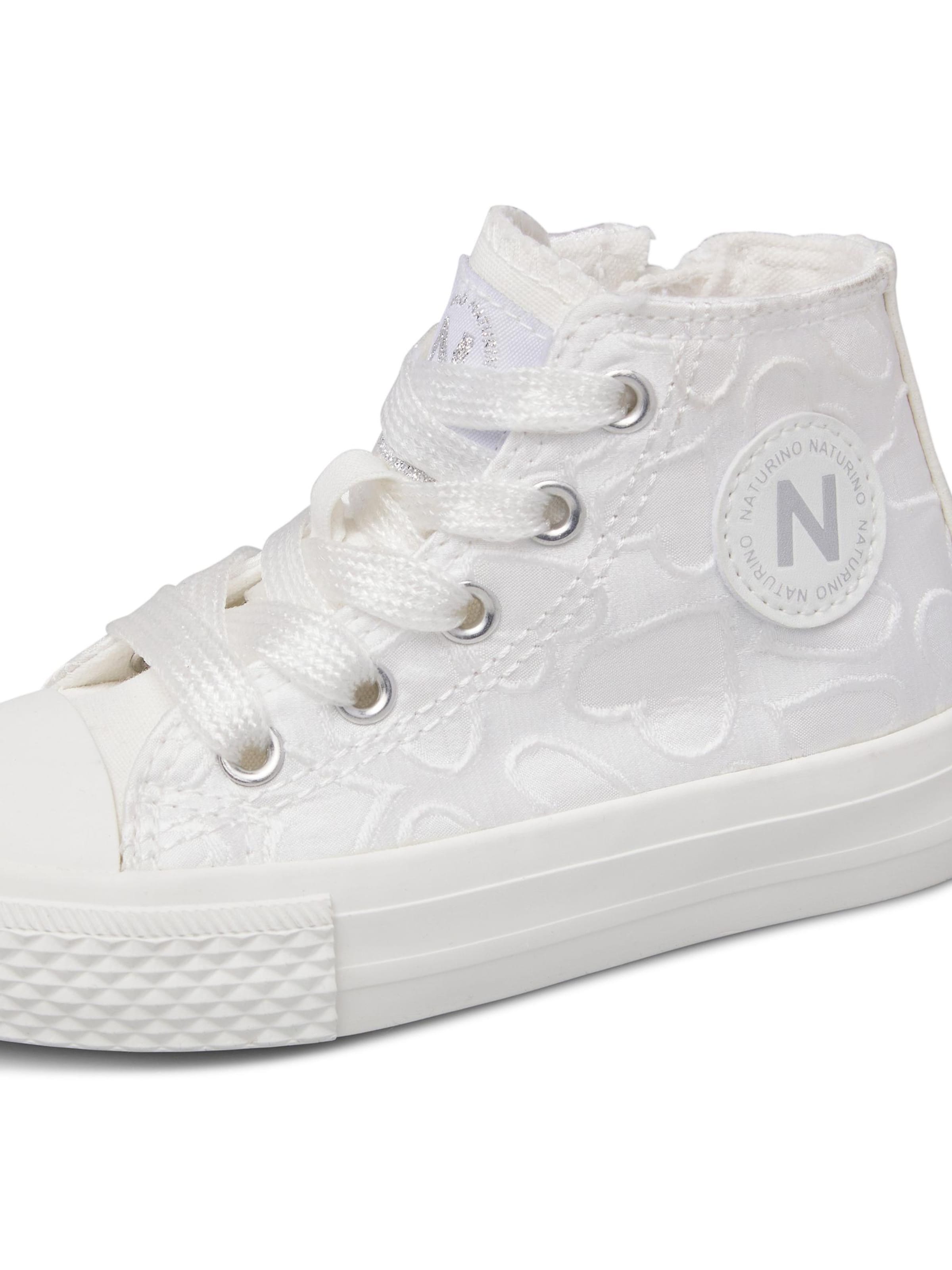 NATURINO Sneakers 'YLFAS' in Wit