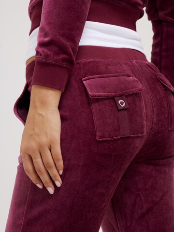Juicy Couture Flared Hose ' CAISA' in Rot