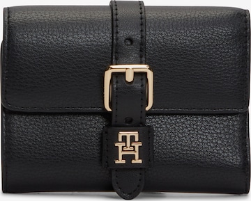 Porte-monnaies TOMMY HILFIGER en noir : devant