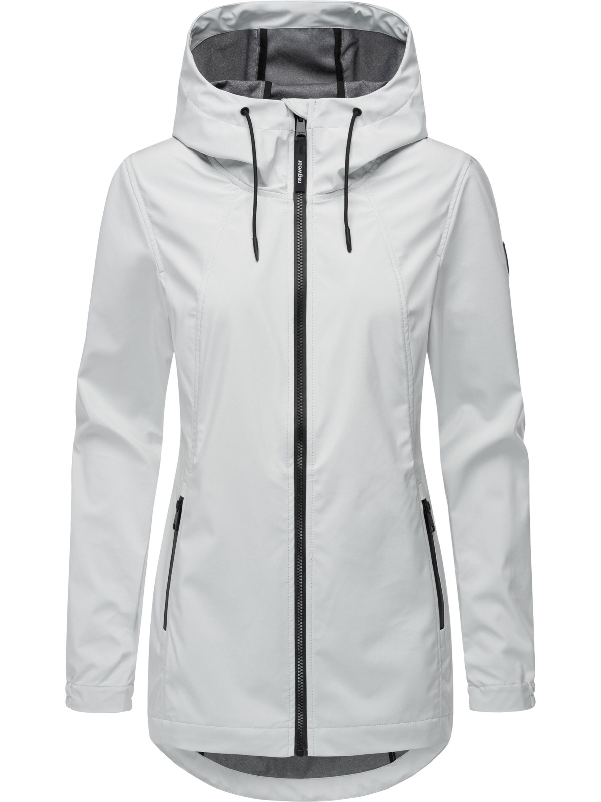 Ragwear Funkční bunda ' Zuzka' – bílá: přední strana
