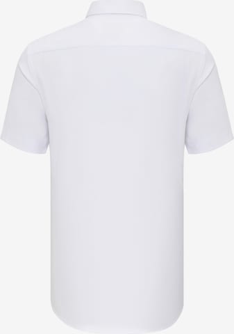 DENIM CULTURE - Ajuste regular Camisa 'PATRICK' en blanco