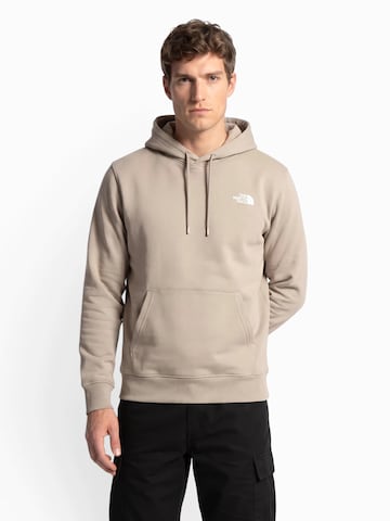 THE NORTH FACE Sweatshirt 'ESSENTIAL SIMPLE DOME' in Beige: Vorderseite