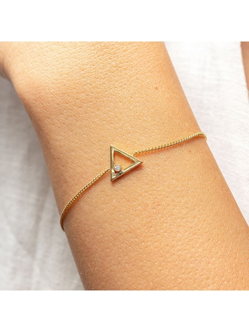 caï Armband in Gelb: Vorderseite