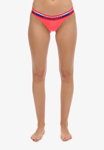 Superdry Bikinihose in Pink: Vorderseite
