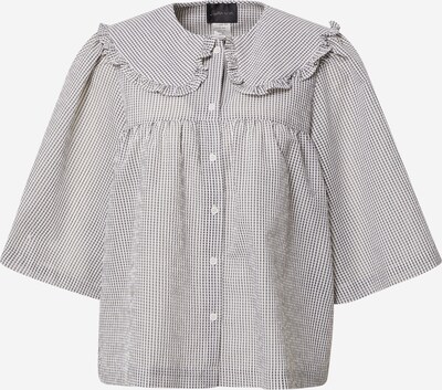 Stella Nova Blusa 'Safa' en gris / blanco, Vista del producto