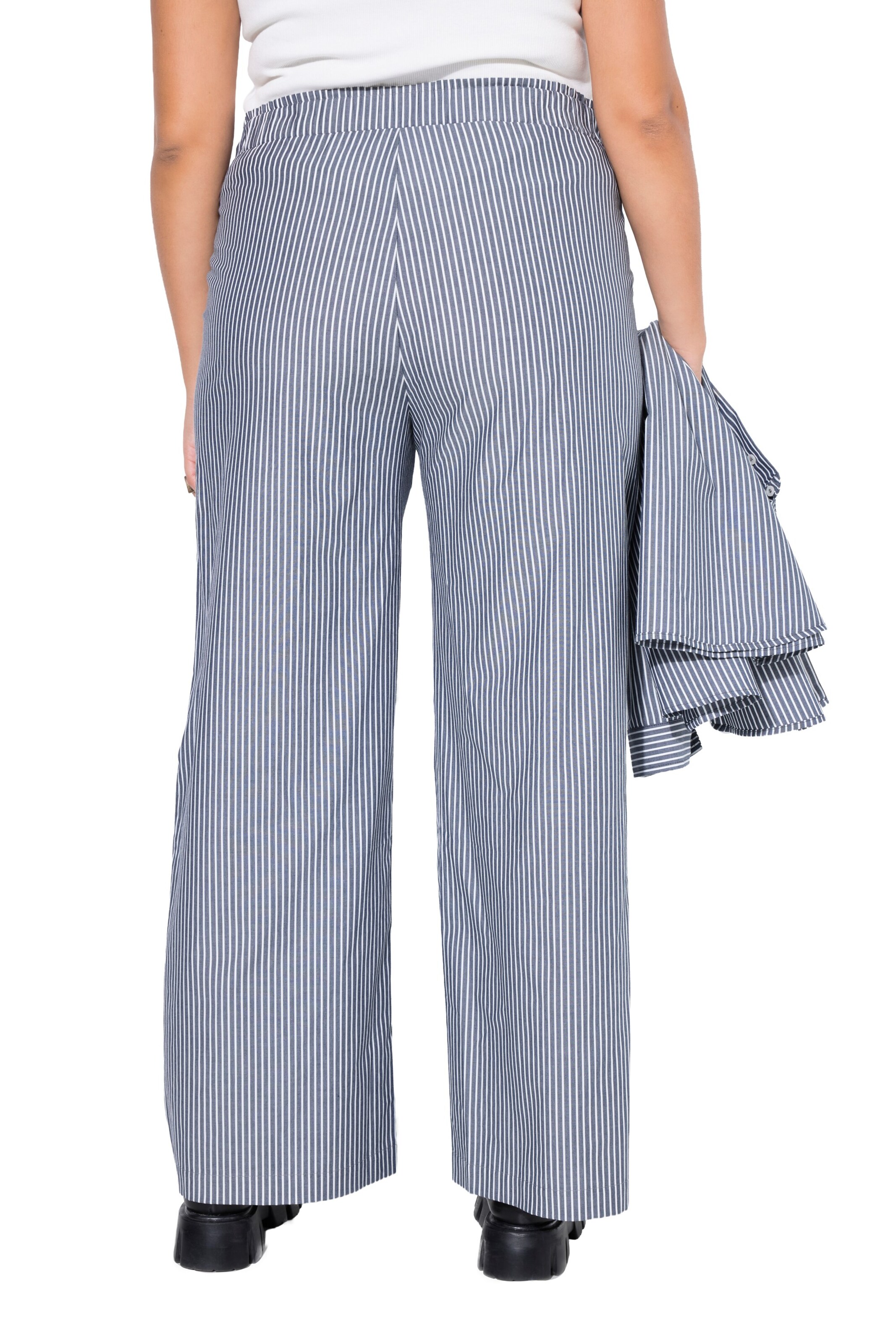 Studio Untold Wide Leg Hose in Blau