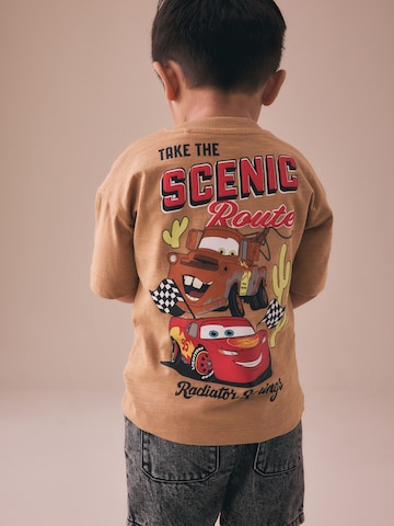 Next Shirt 'Disney Cars' in Bruin: voorkant