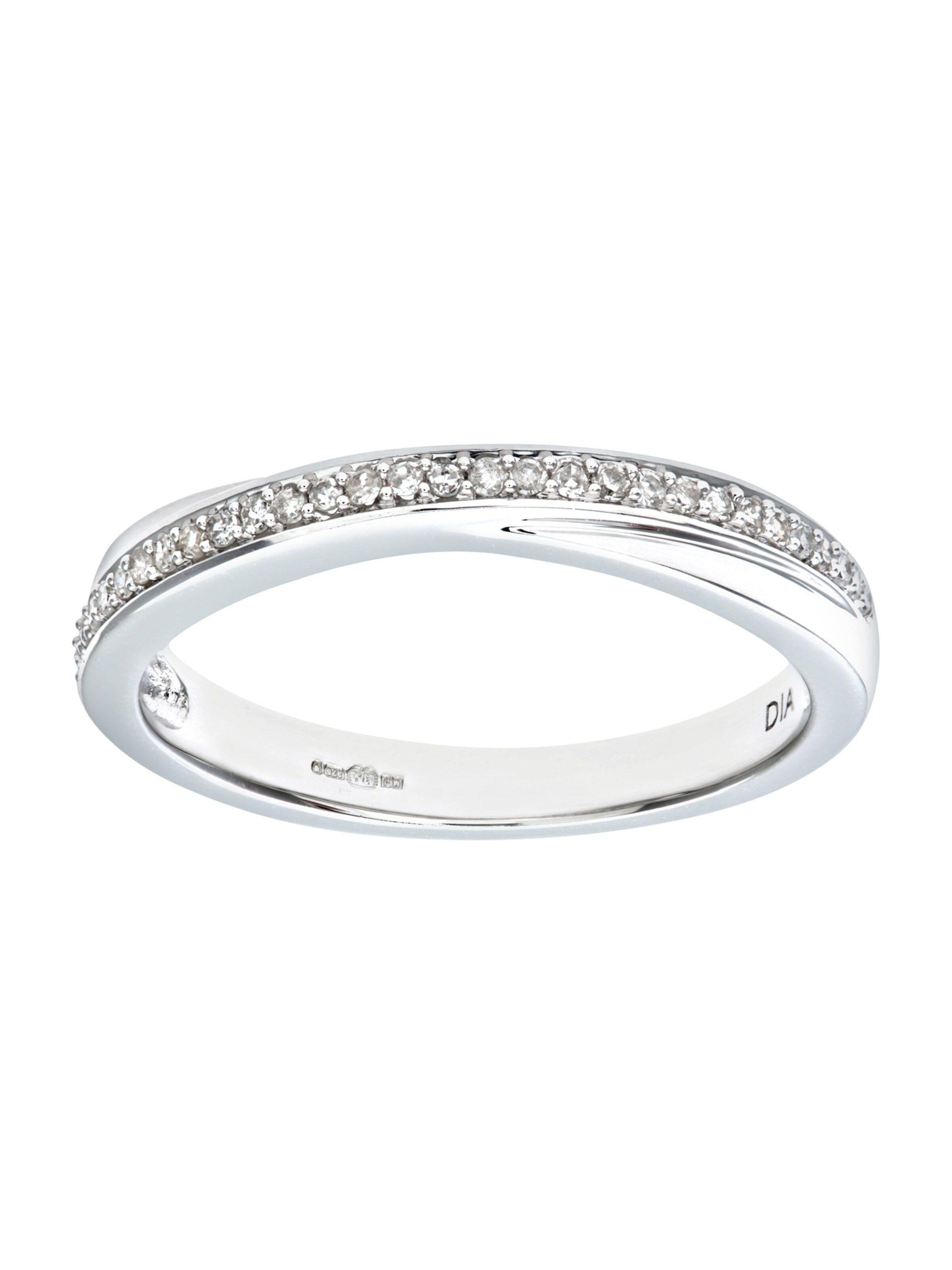 DIAMANT LETERNEL Ring in Silver: front