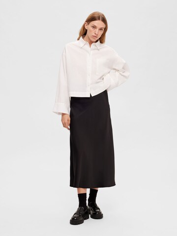 juoda SELECTED FEMME Sijonas