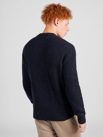 SELECTED HOMME Sweater 'Land' in Blue