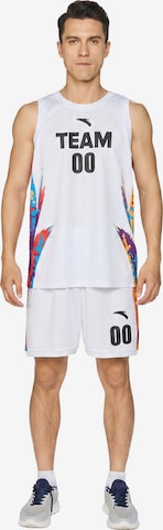 ANTA Sportanzug 'ANTA Basketball Game Suit' in Weiß: Vorderseite