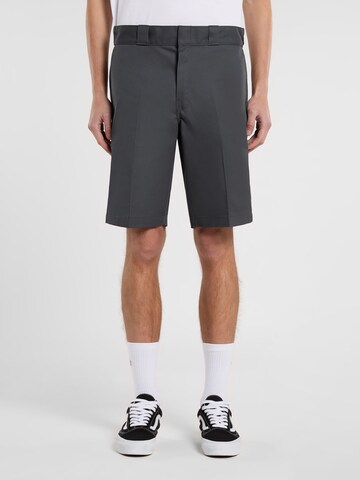 DICKIES Regular Trousers with creases in Blue: front