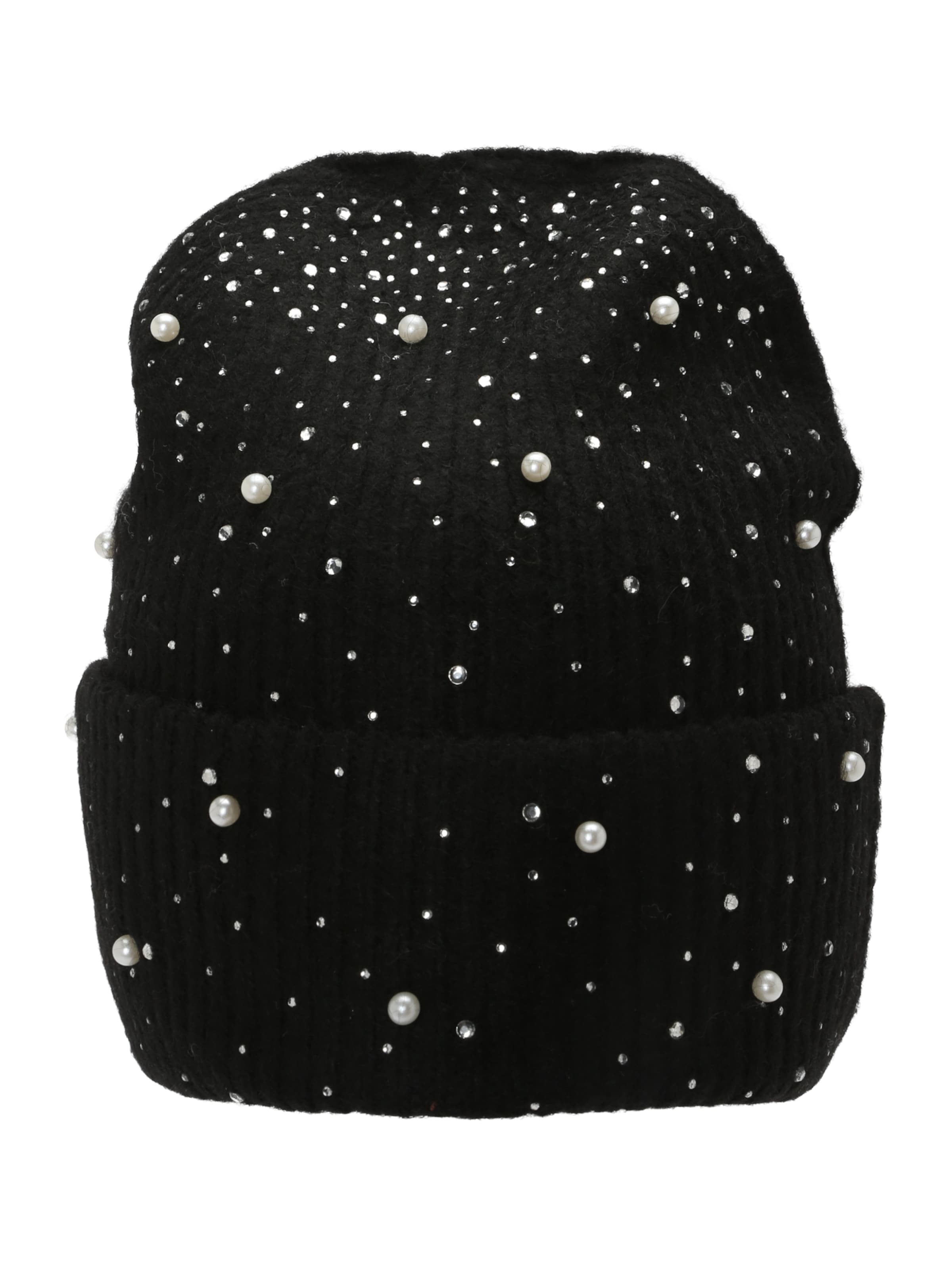 Bonnet 'Knitted hat with glitter' MYLAVIE by Sarah Harrison en noir
