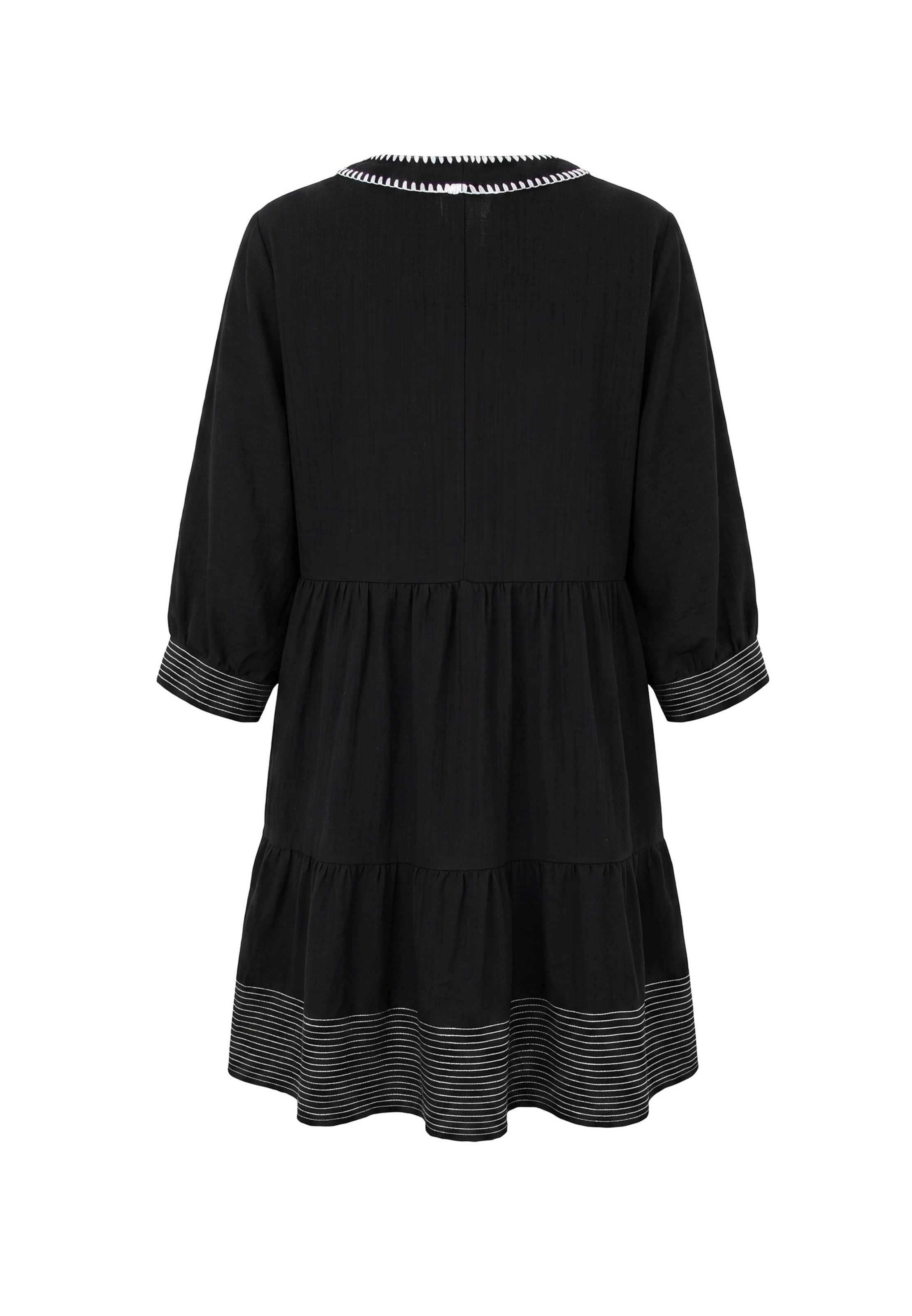 Robe usha BLACK LABEL en noir