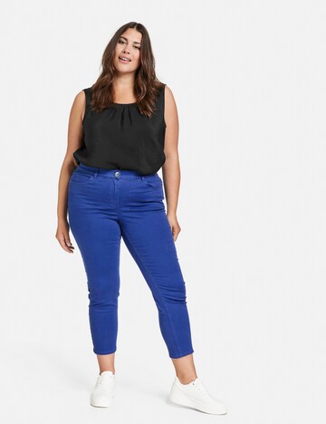 SAMOON Slim fit Jeans 'Betty' in Blue