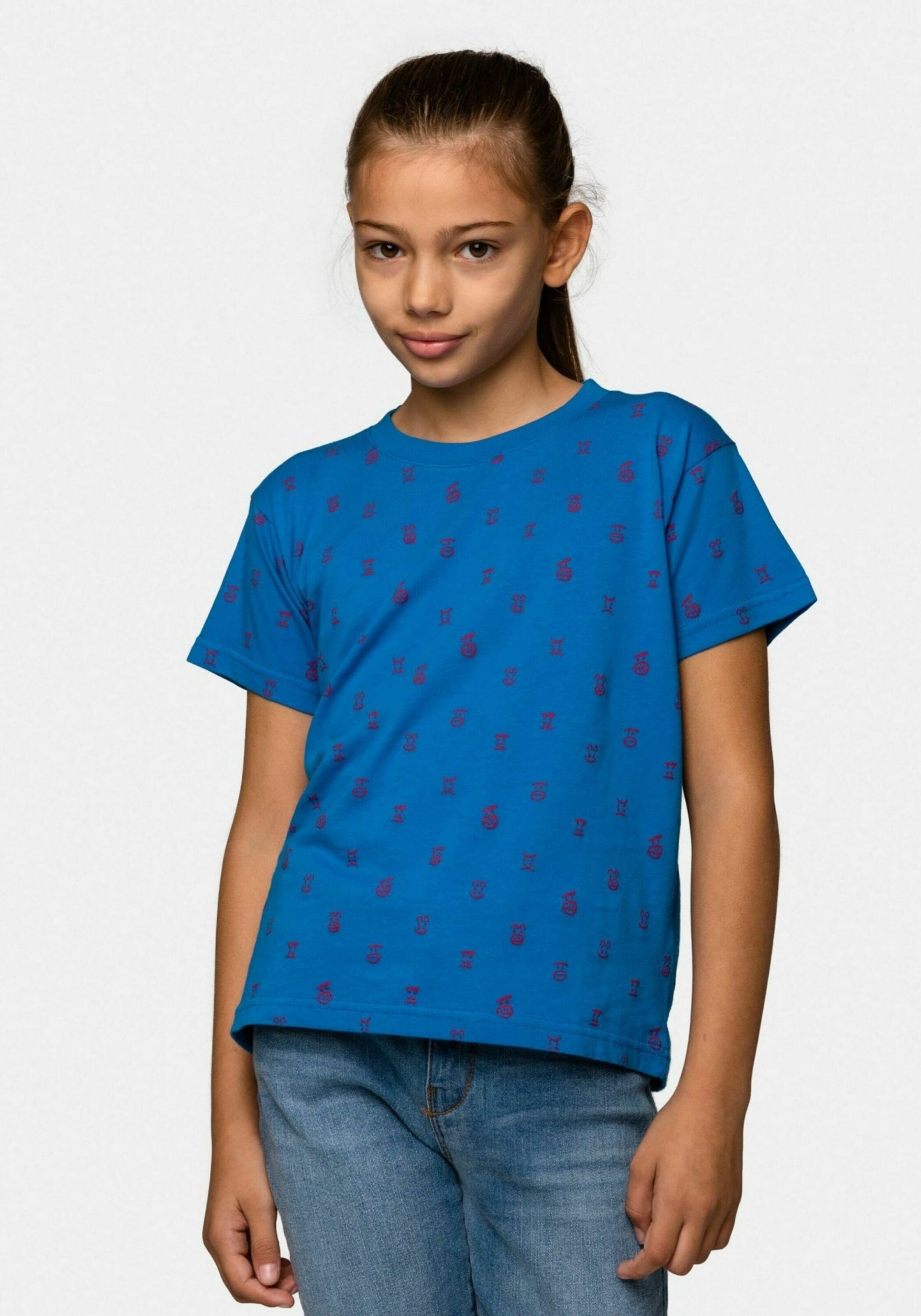 Kinder Teens (Gr. 140-176) THAT GORILLA BRAND T-Shirt 'VIRUNGA' in Dunkelblau - ZB52566
