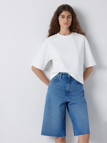 Mavi Shirt in White: front