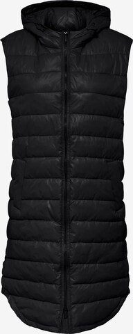 Gilet 'Melody' ONLY en noir : devant