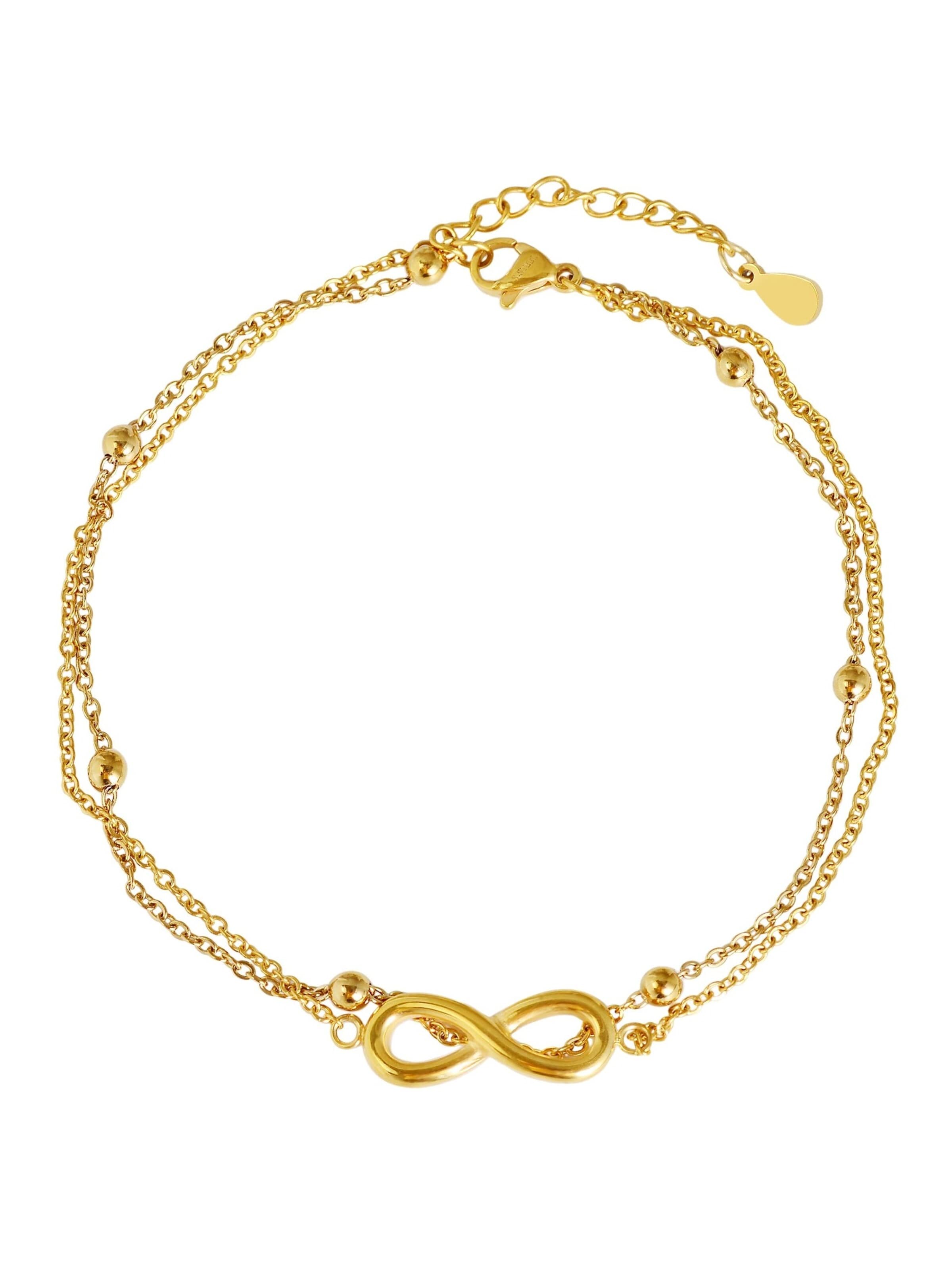 Akzent Fußschmuck 'Irena, langlebig'‌‌‌‌‌‌‌ in Gold