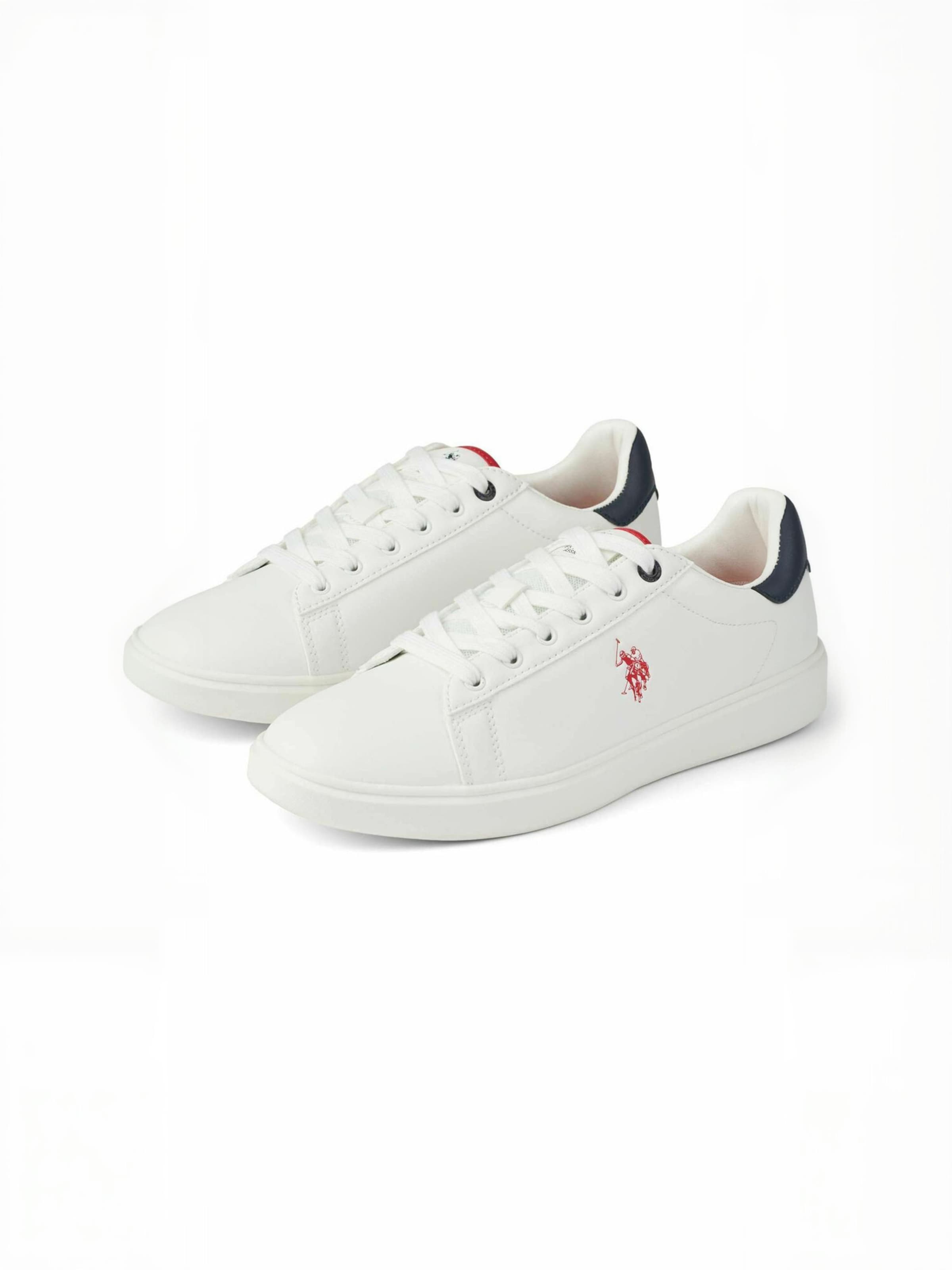 Pantofi cu șireturi ' UMByron ' de la U.S. POLO ASSN. pe alb