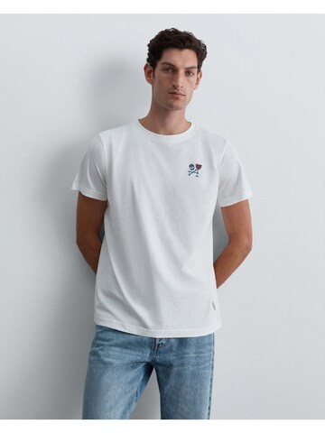 Scalpers Shirt ' ' in Wit: voorkant