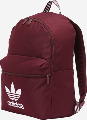 ADIDAS ORIGINALS Backpack 'Adicolor' in Red: front