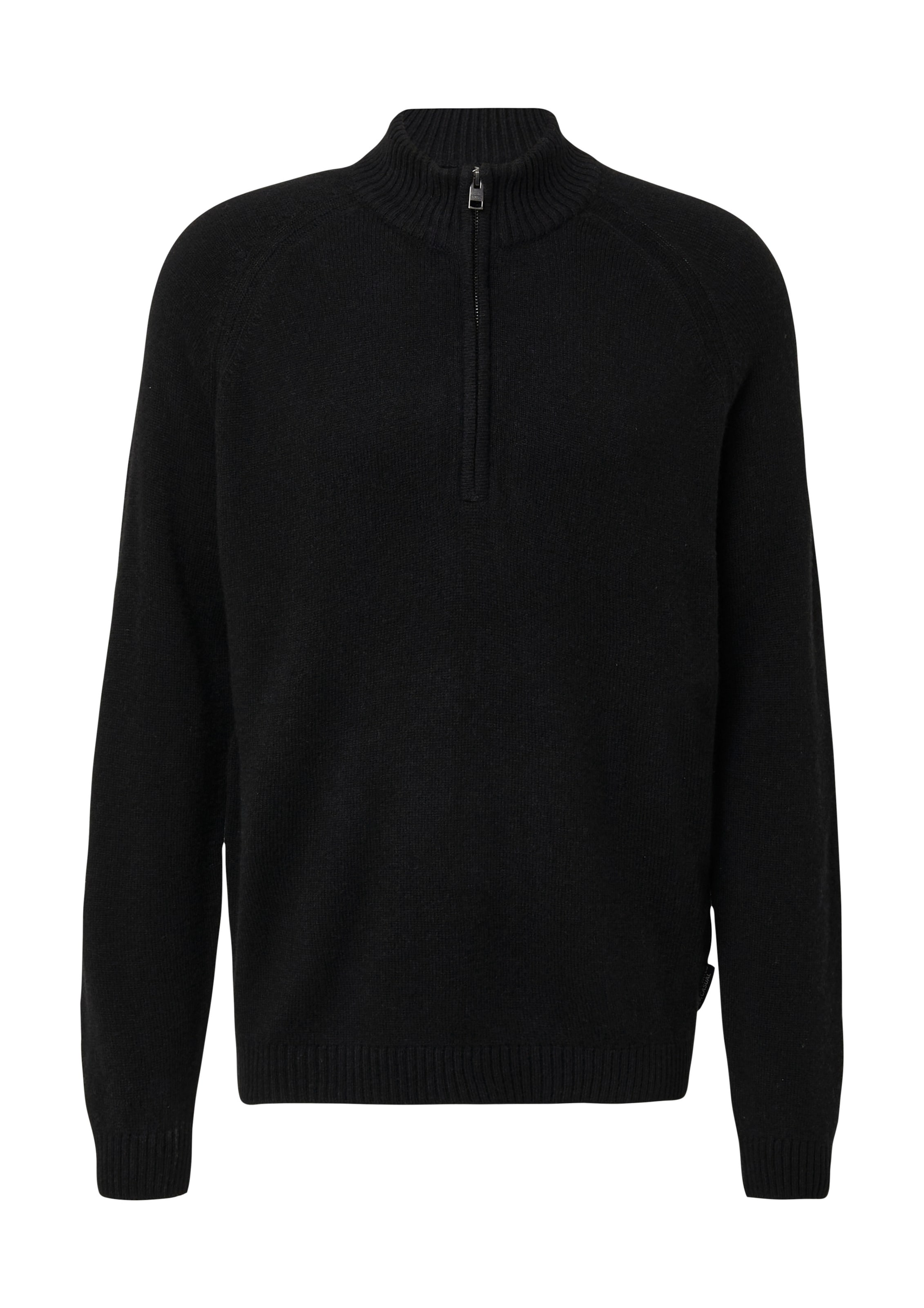s.Oliver Pullover in Schwarz: Vorderseite