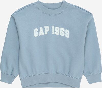 GAP Sweatshirt in de kleur Lichtblauw / Wit, Productweergave