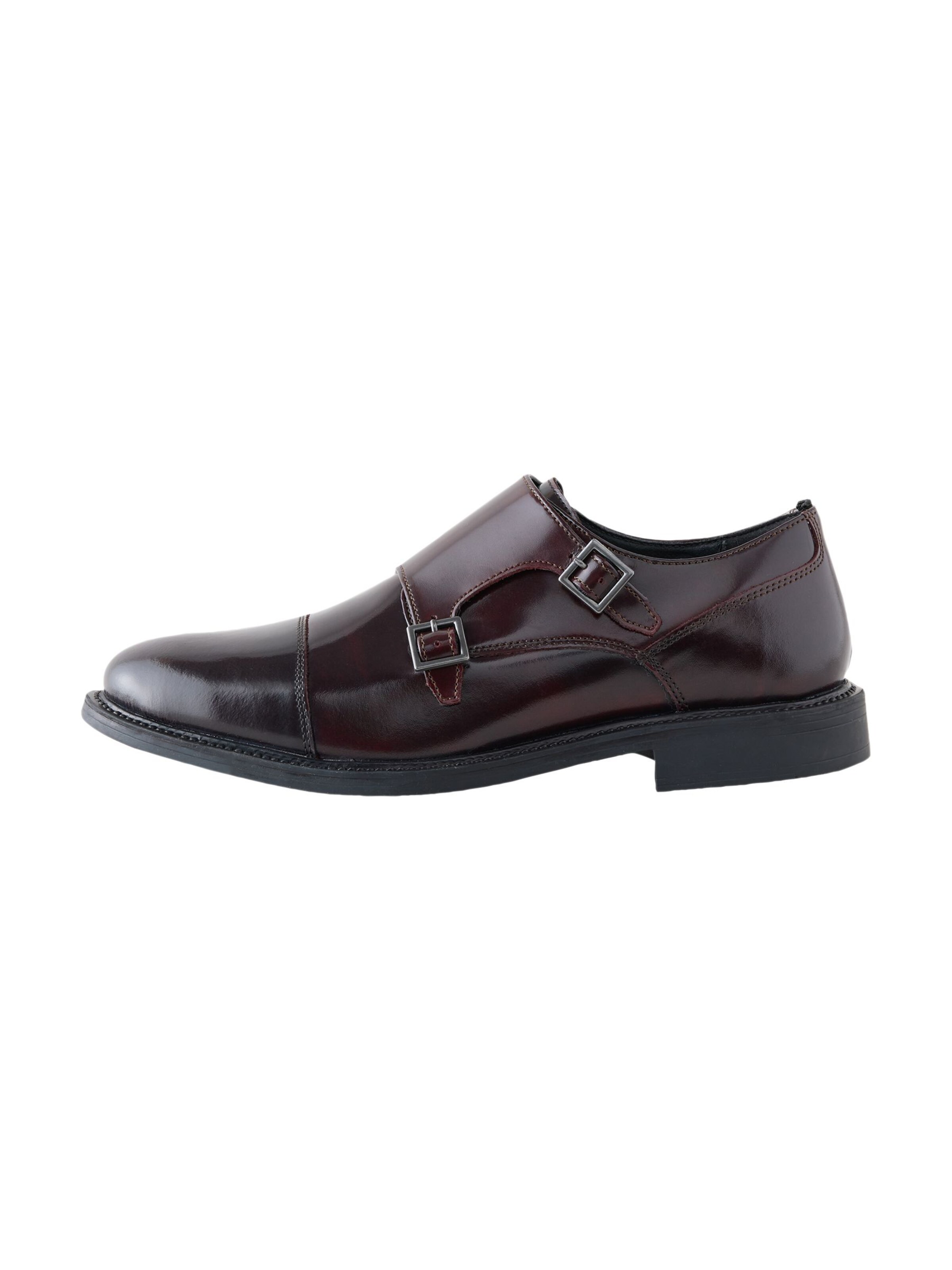 Next Lace-Up Shoes in Red: front