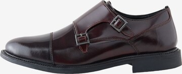 Chaussure à lacets Next en rouge : devant