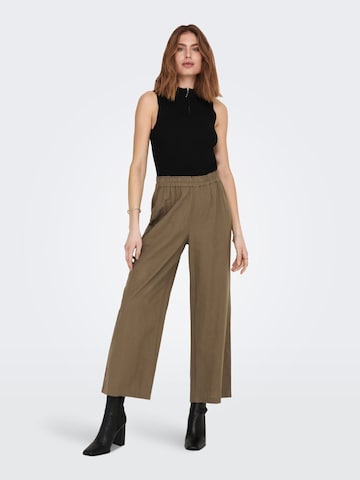 ONLY Wide leg Pants in Green