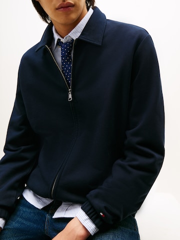 TOMMY HILFIGER - Sudadera con cremallera 'ESSENTIAL' en azul