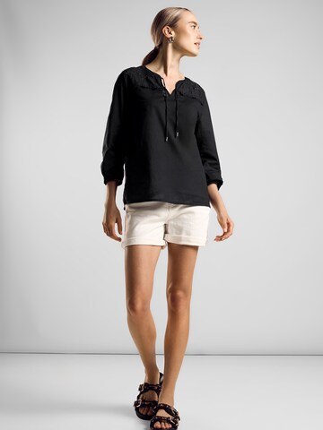 STREET ONE Bluse in Schwarz