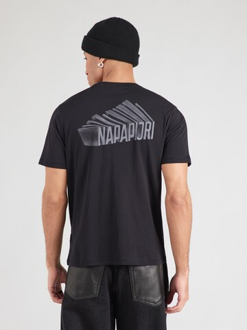 NAPAPIJRI Shirt 'SENAR' in Black: front
