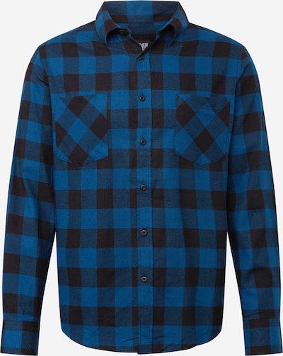 Urban Classics Overhemd in de kleur Blauw / Zwart, Productweergave
