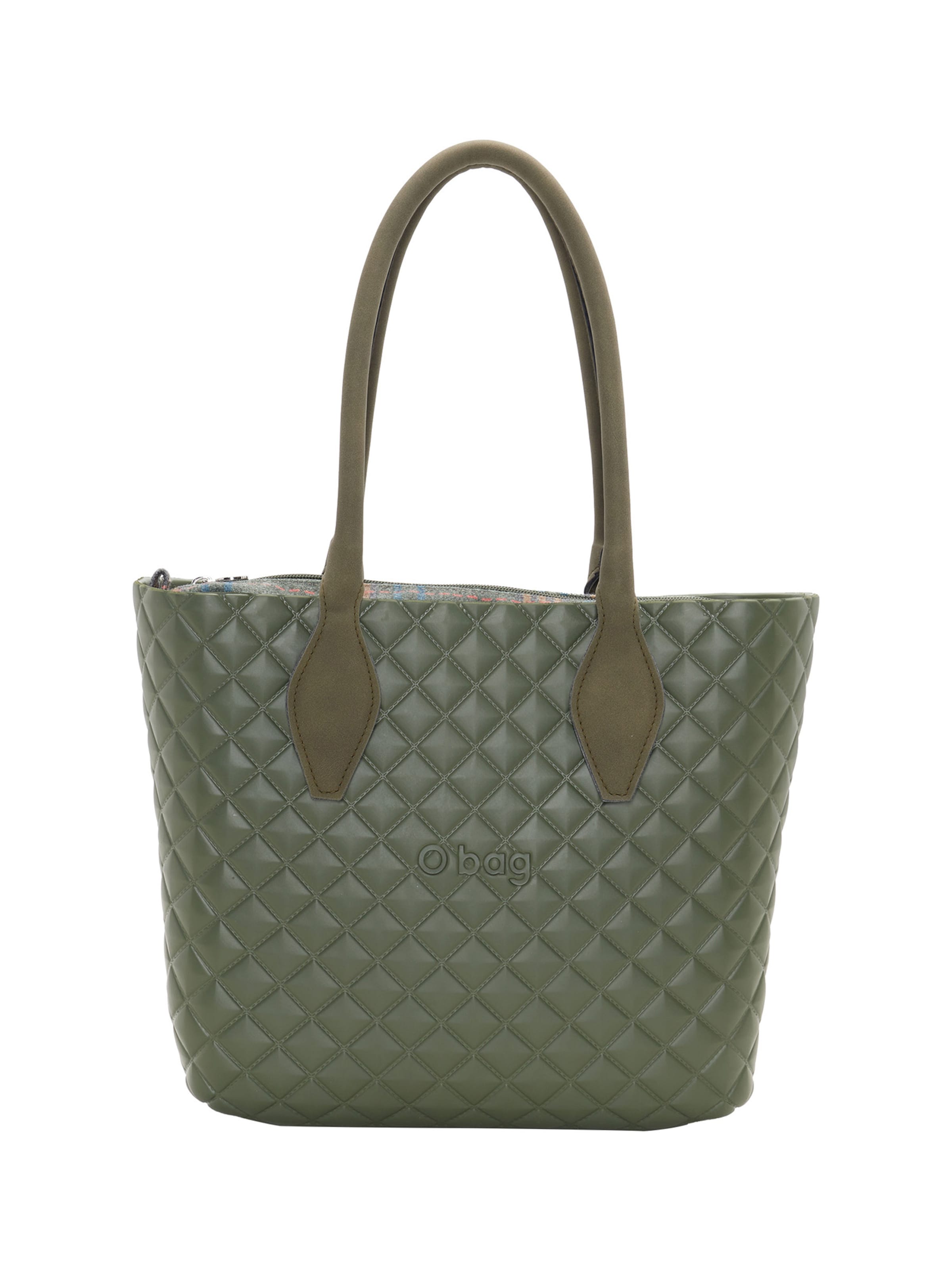 O bag Handbag in Green: front