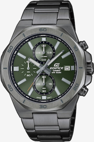 CASIO Analog Watch 'EDIFICE' in Grey: front