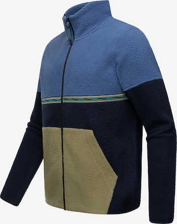 Ragwear Fleece Jacket 'Lonndy' in Blue