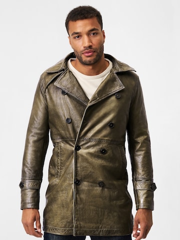 RICANO Between-Seasons Coat 'Salvatore' in Green: front