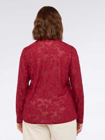 Chemisier Fiorella Rubino en rouge
