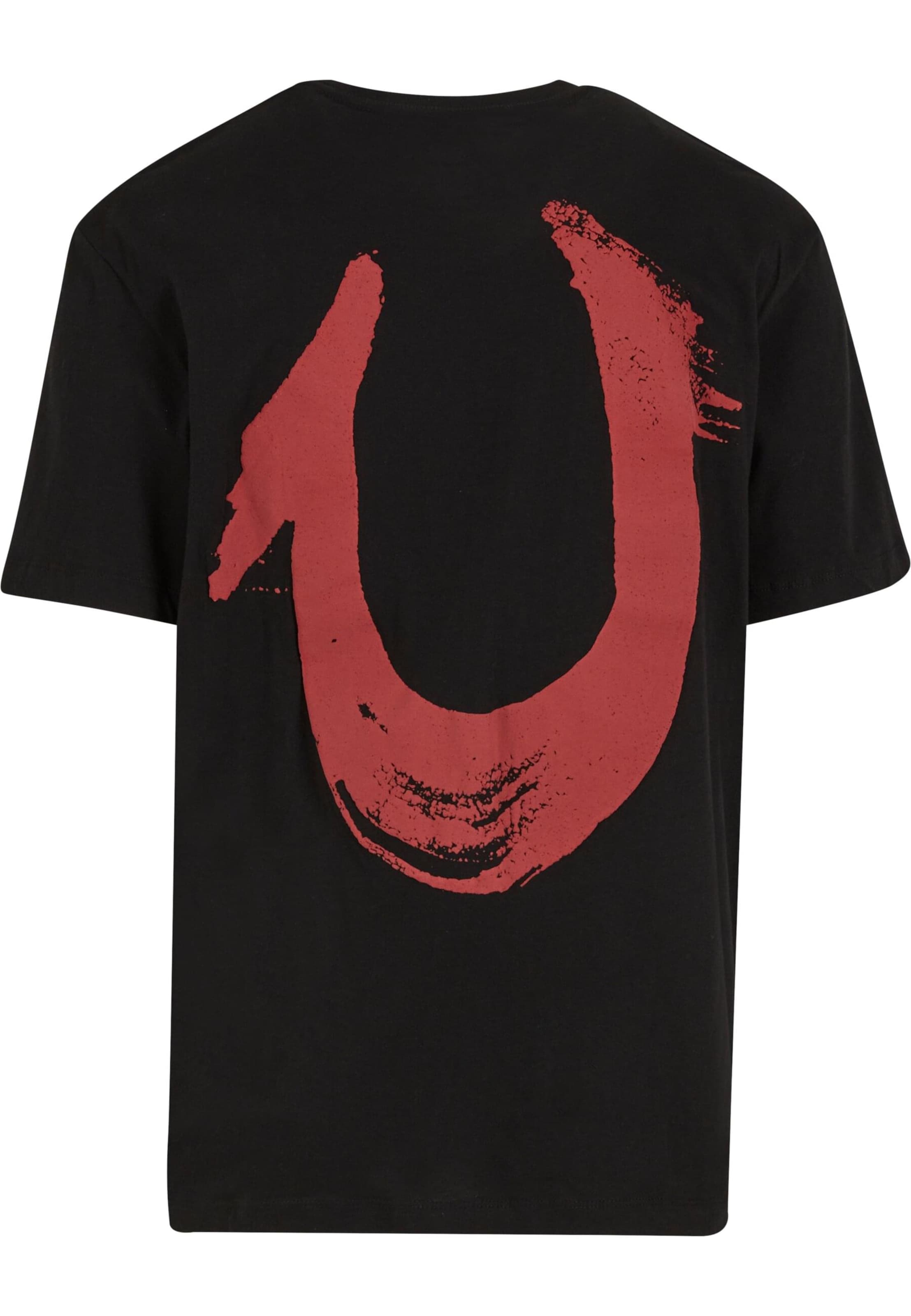 True Religion Tričko 'Nu Brush' – černá