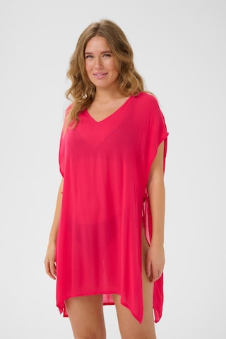 Chemise de nuit 'KADaisy' Kaffe en rose : devant