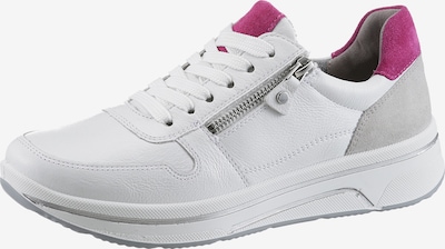 ARA Baskets basses en gris / violet / blanc, Vue avec produit