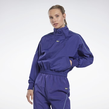 Reebok - Casaco deportivo 'Les Mills' em roxo: frente