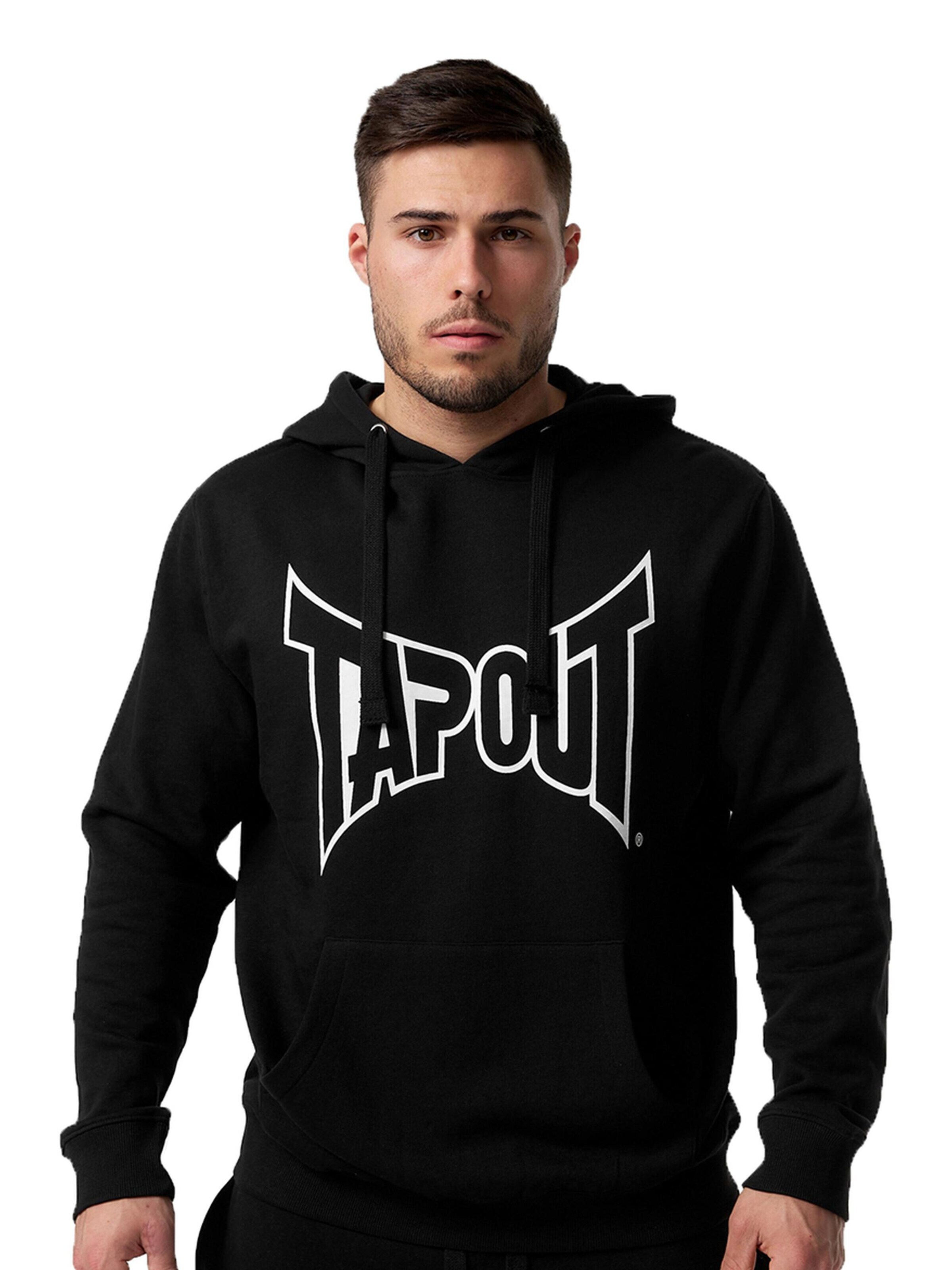 DICKIES Sweatshirt 'Tapout Herren Hoodie Lifestyle Basic' in Black: front