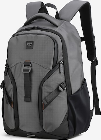 Aoking Backpack in Grey: front