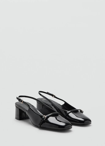MANGO Espadrilles 'Janet' in Black